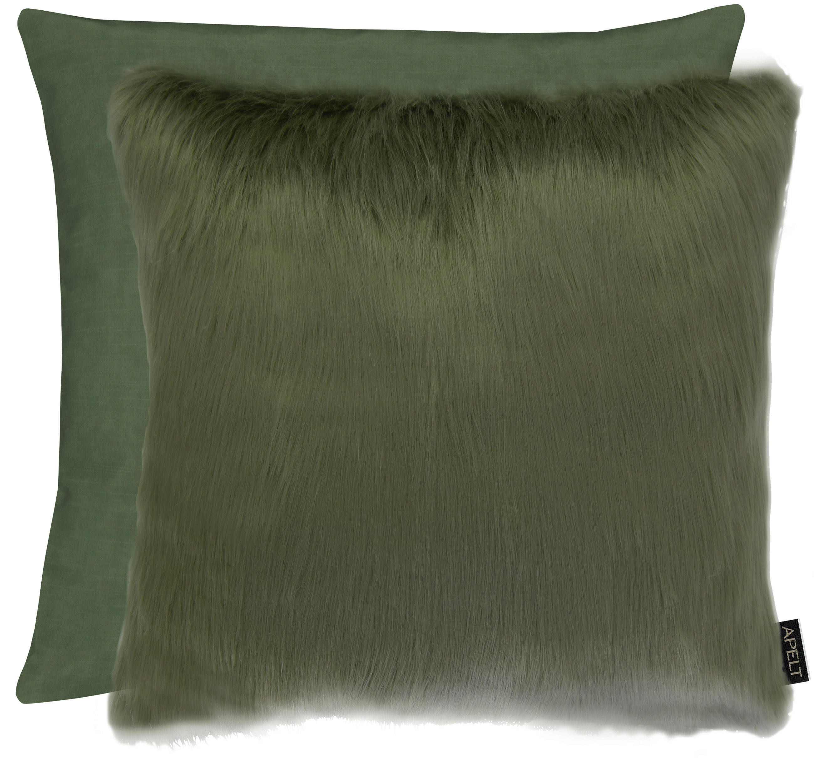 KISSENHÜLLE 46/46 cm  - Grün, Basics, Textil (46/46cm) - Apelt