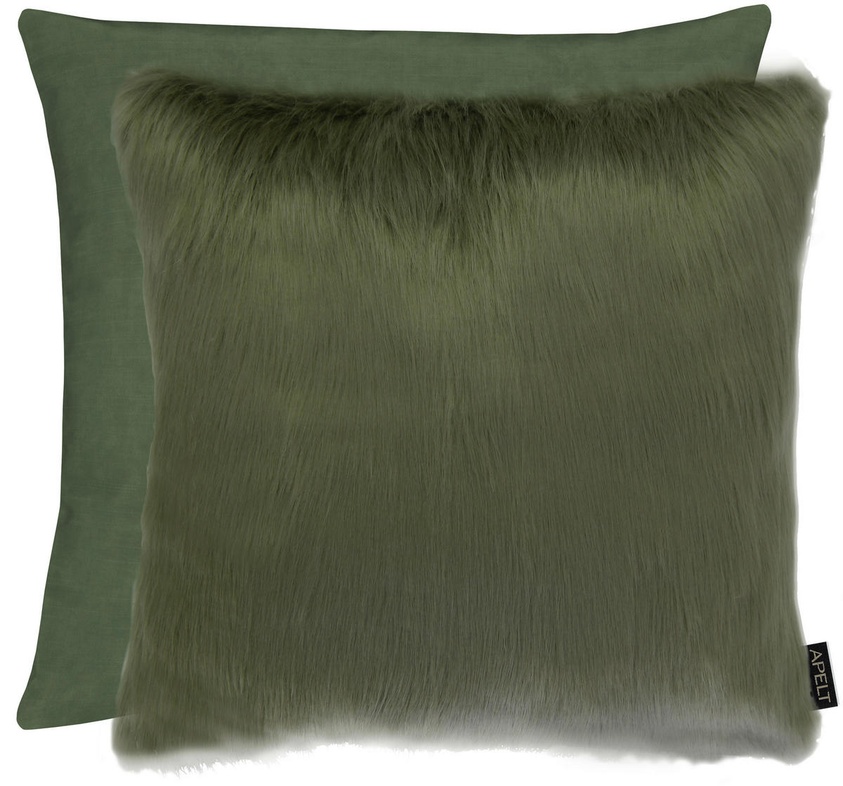 KISSENHÜLLE 46/46 cm  - Grün, Basics, Textil (46/46cm) - Apelt