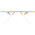 TISCHGESTELL in Metall 60/72/70 cm - Creme, Design, Metall (60/72/70cm) - Landscape