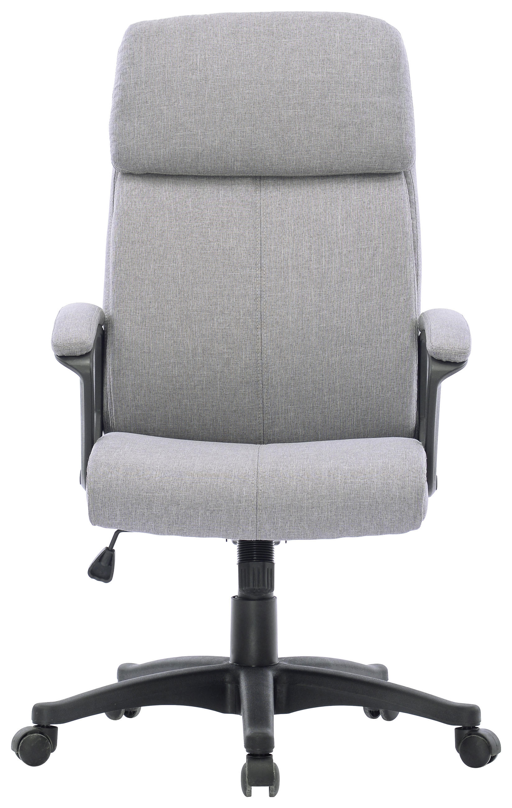 DIREKTORSKA STOLICA  siva, crna   - siva/crna, Osnovno, tekstil/plastika (68/112-122/57cm) - Xora