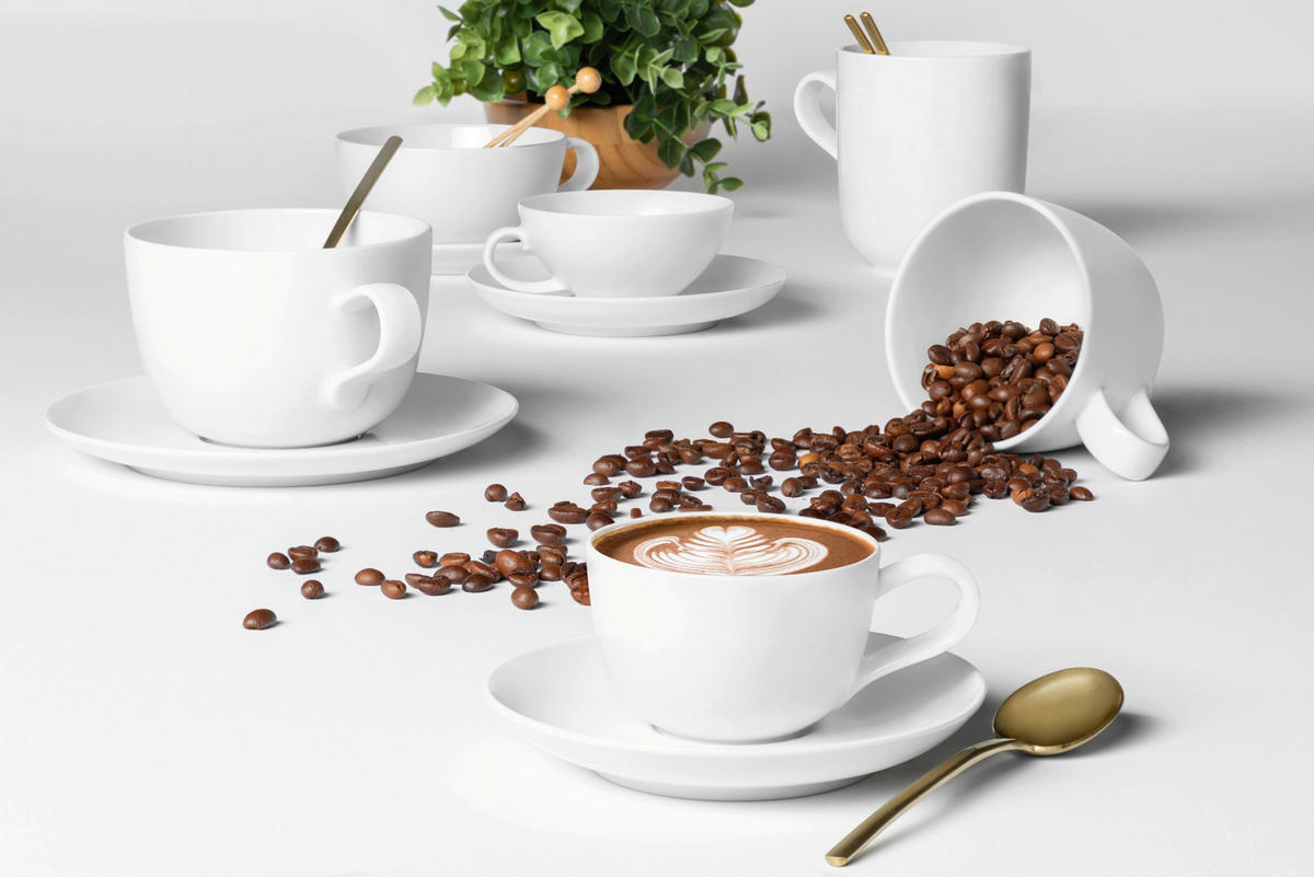 ŠÁLEK NA ESPRESSO porcelán keramika  - bílá, Design, keramika (0,09l) - Seltmann Weiden