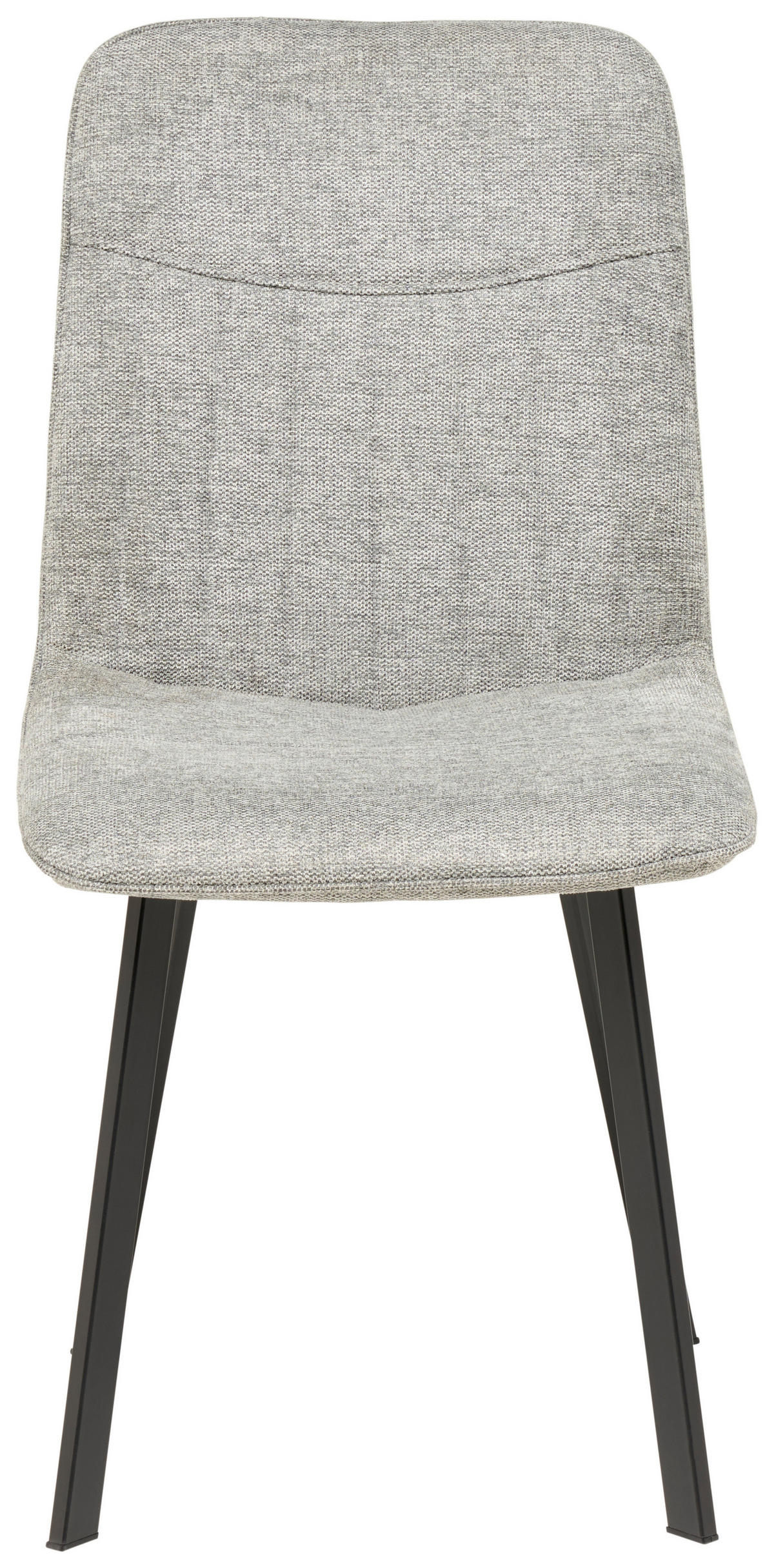 TISCHGRUPPE   - Hellgrau/Weiß, KONVENTIONELL, Textil/Metall (140/46/75/88/80/57cm) - MID.YOU