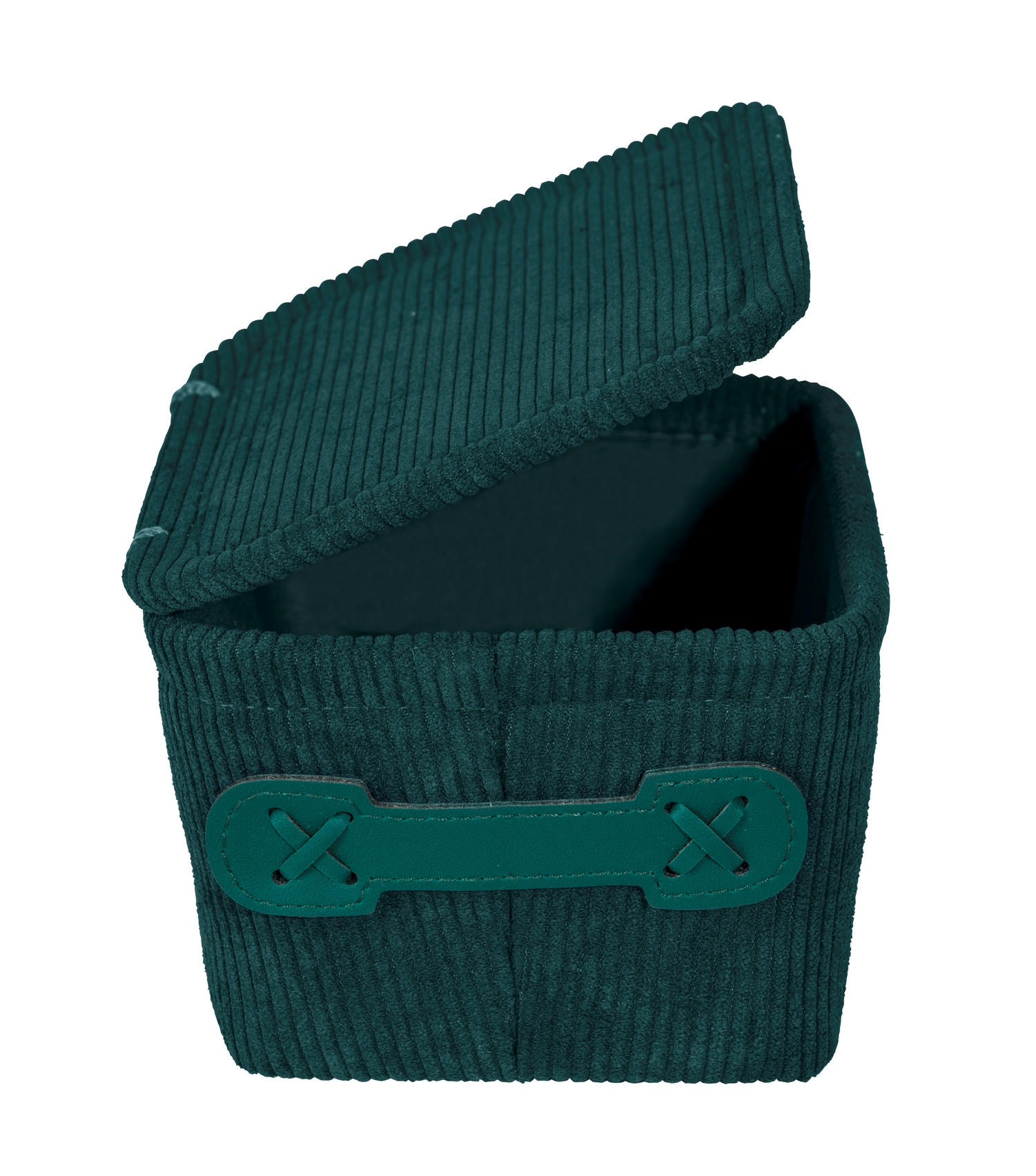AUFBEWAHRUNGSKÖRBCHEN     - Dunkelgrün, Basics, Textil (19/10/14cm) - Wenko