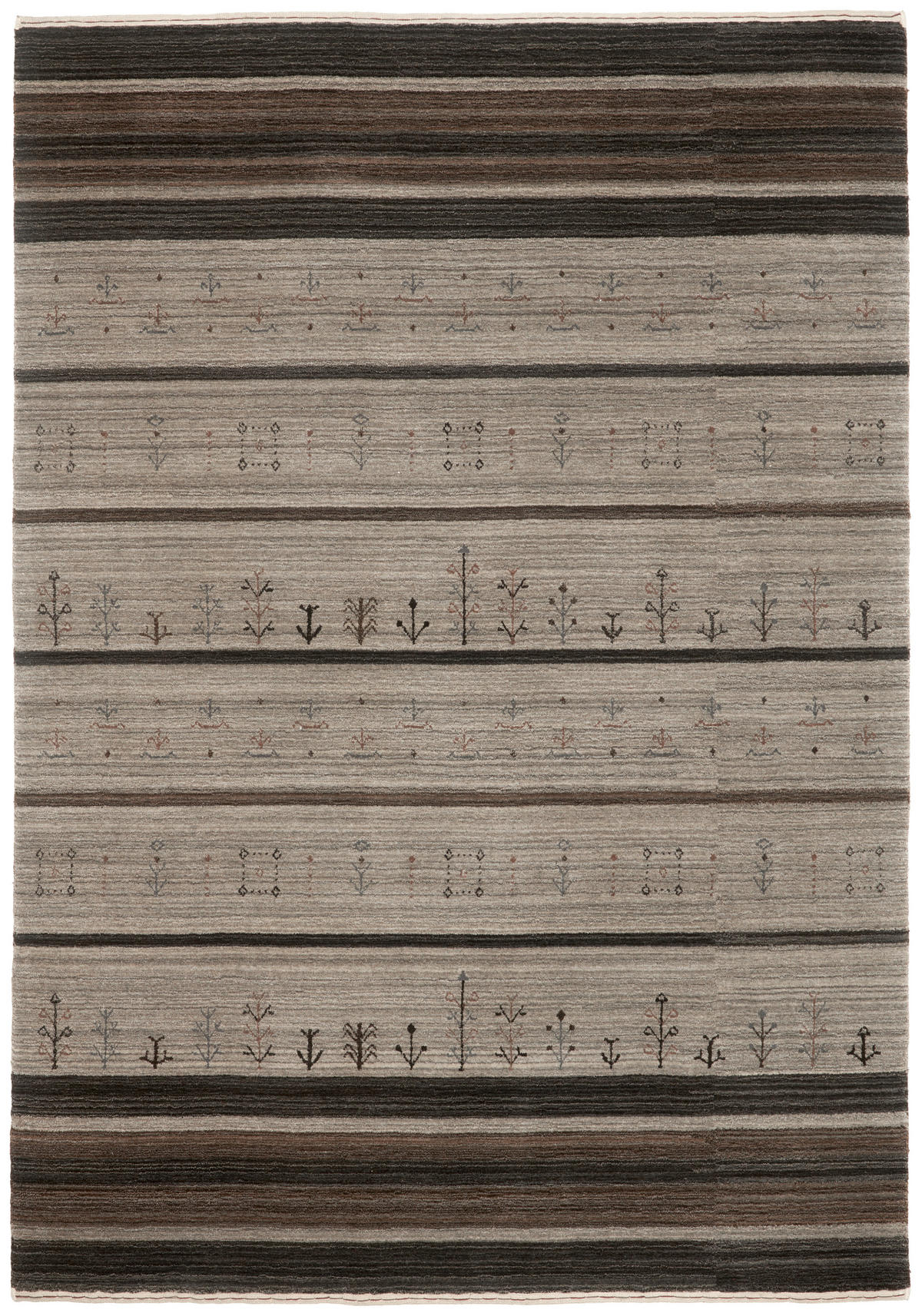 ORIENTTEPPICH 160/230 cm Savannah Royale Braun, Grau  - Braun/Grau, LIFESTYLE, Textil (160/230cm) - Cazaris