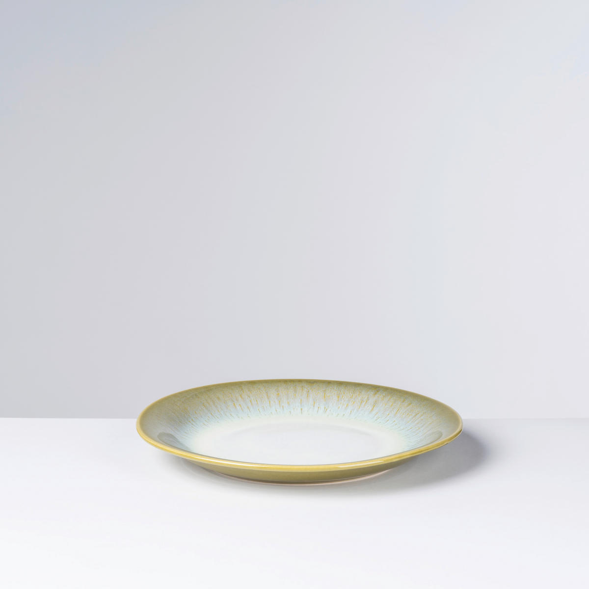 SPEISETELLERSET Grün 27/3 cm FLUSSUFER  - Grün, Basics, Keramik (27/3cm) - Gipfelstück