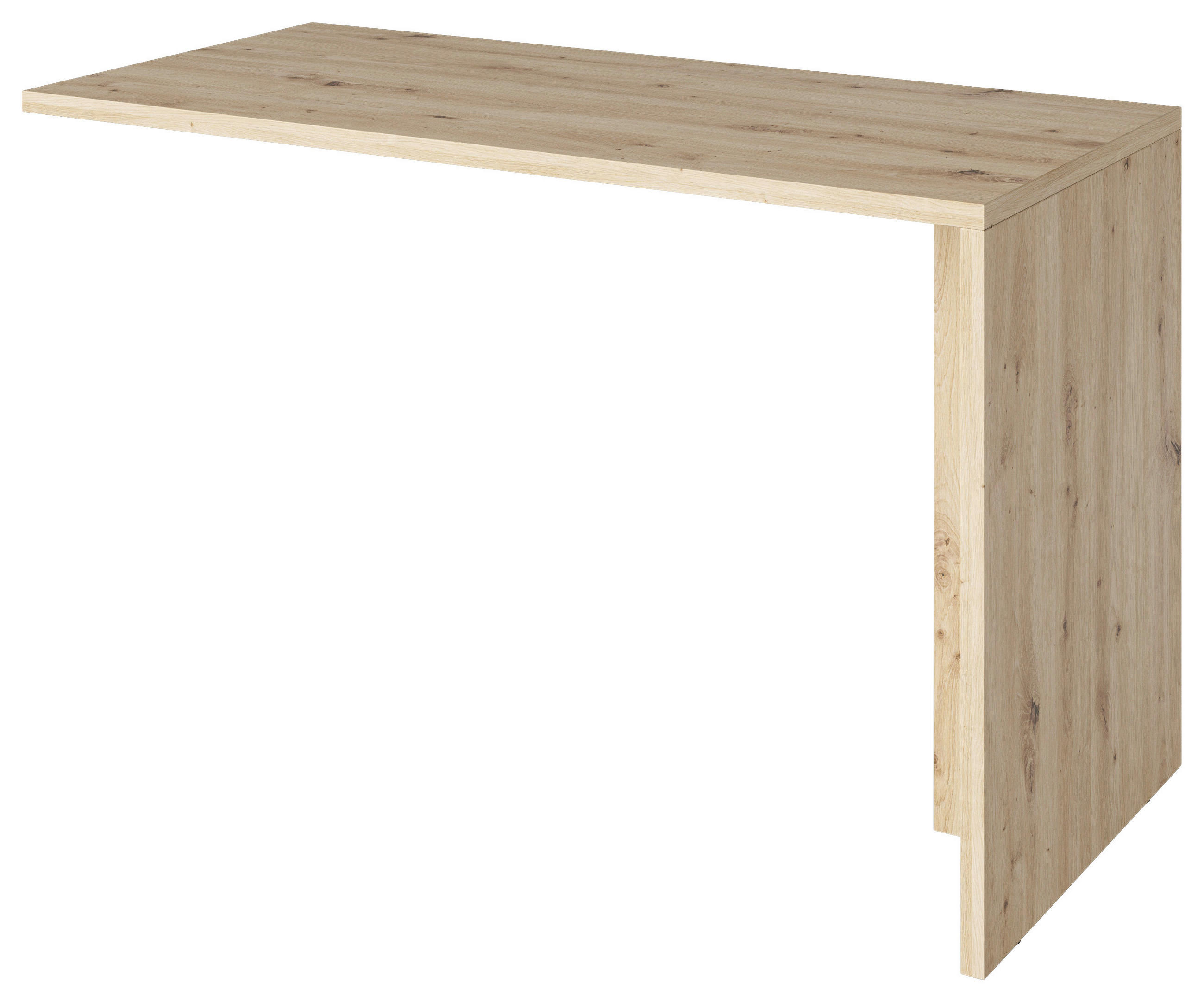 Mid.you Schreibtisch Fortuna Eiche 58x75x120 cm