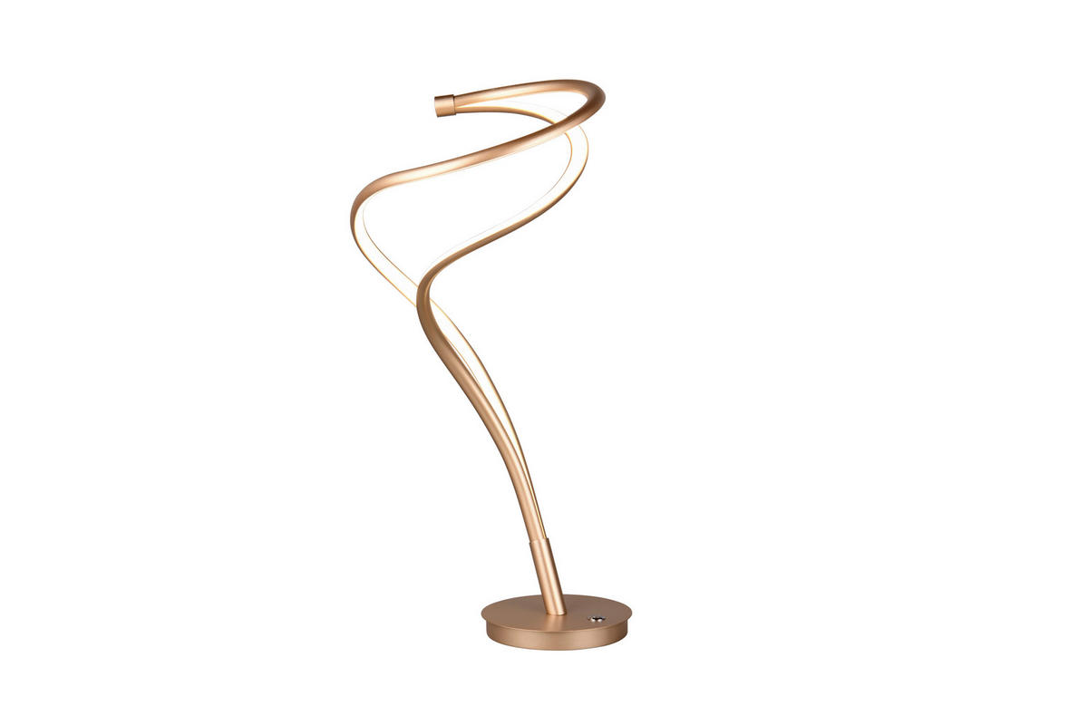 LED-TISCHLEUCHTE - Goldfarben, Design, Metall (30/56cm) - Trio Leuchten
