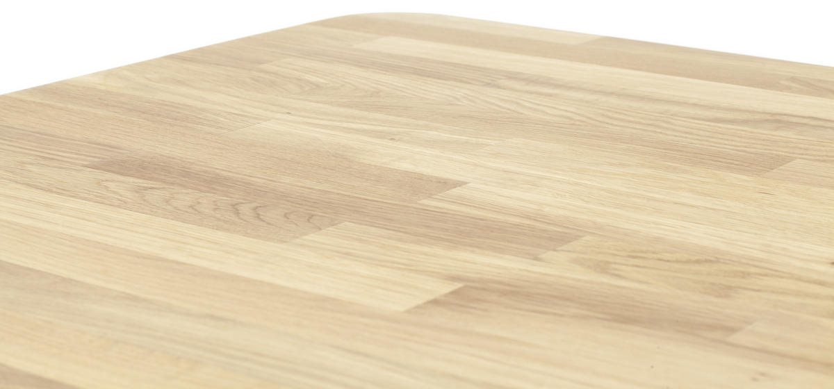ESSTISCH Wildeiche massiv rechteckig Wildeiche  - Wildeiche, KONVENTIONELL, Holz (120/80/76cm) - MID.YOU