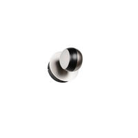 LED-WANDLEUCHTE - Schwarz/Nickelfarben, Design, Metall (13.5/13,5cm) - Trio Leuchten