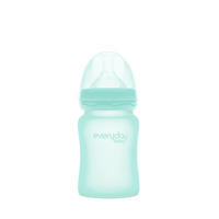 DJEČJA BOCA  150 ml     - zelena, Basics, staklo (6,5/17,9/6,7cm) - Everyday Baby