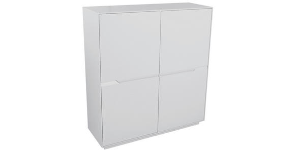 HIGHBOARD  in 113/125/40 cm  - Hellgrau, MODERN, Holzwerkstoff (113/125/40cm) - Xora