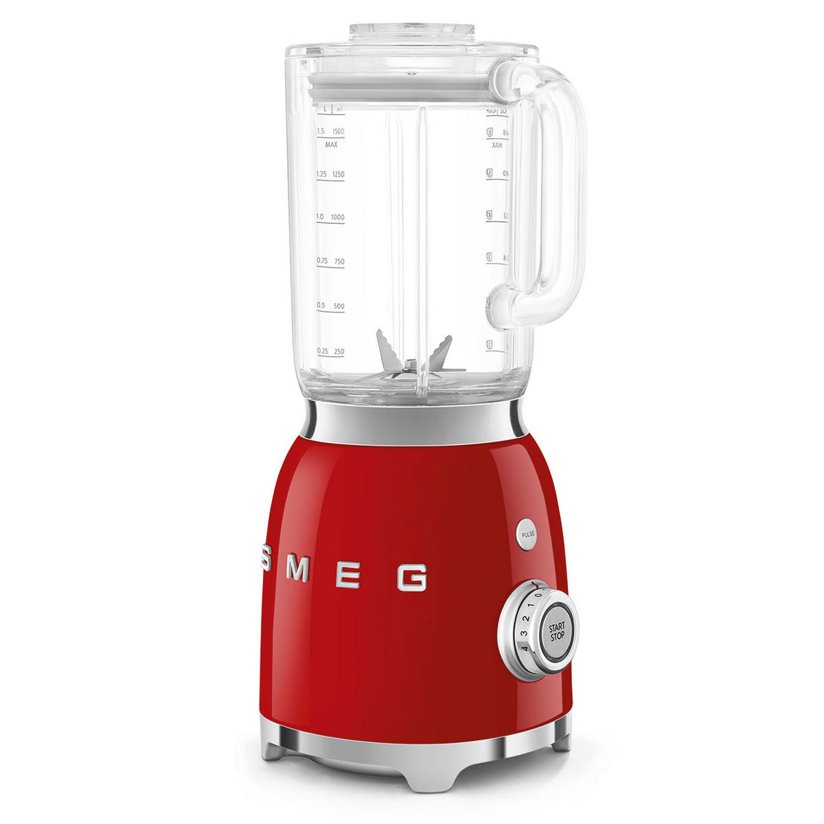 STANDMIXER  - Rot, Design, Kunststoff/Metall (19,7/39,7/16,3cm) - SMEG