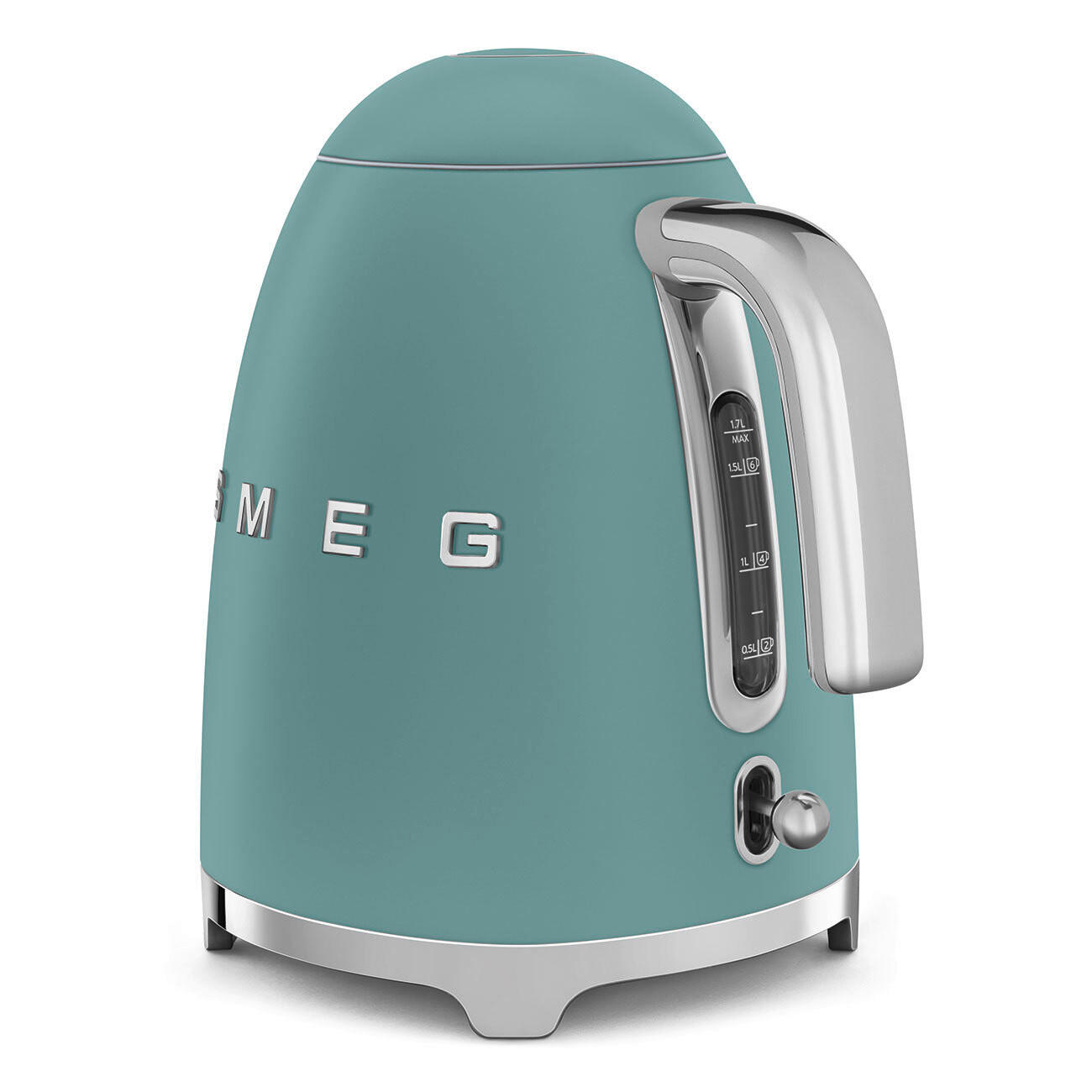 KUHALO ZA VODU - smaragdno zelena, Basics, metal (22.3/24.8/17.1cm) - SMEG
