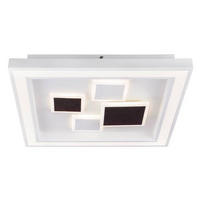 STROPNA LED-SVETILKA   //3000-6000 K/230 V/ - bela/opal, Design, kovina/umetna masa (48/48/7cm) - Globo