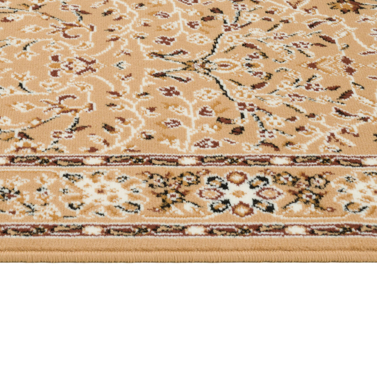 LÄUFER 60/100 cm Shiraz Beige, Hellbraun  - Hellbraun/Beige, LIFESTYLE, Textil (60/100cm)