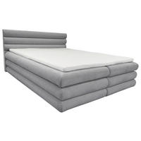 BOXBETT 180/200 cm  in Grau  - Grau, MODERN, Textil (180/200cm) - Livetastic