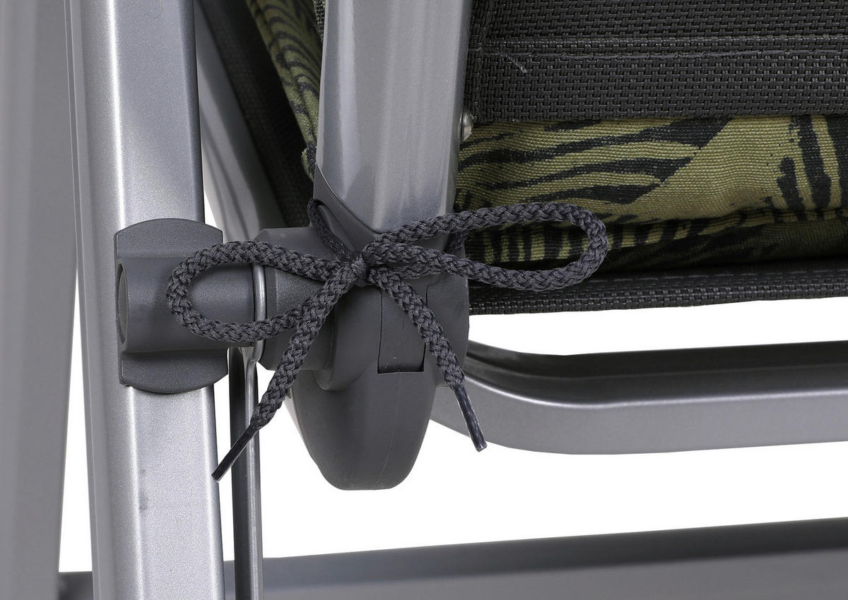 SESSELAUFLAGENSET Blätter  - Grün, Basics, Textil (50/7/100cm)
