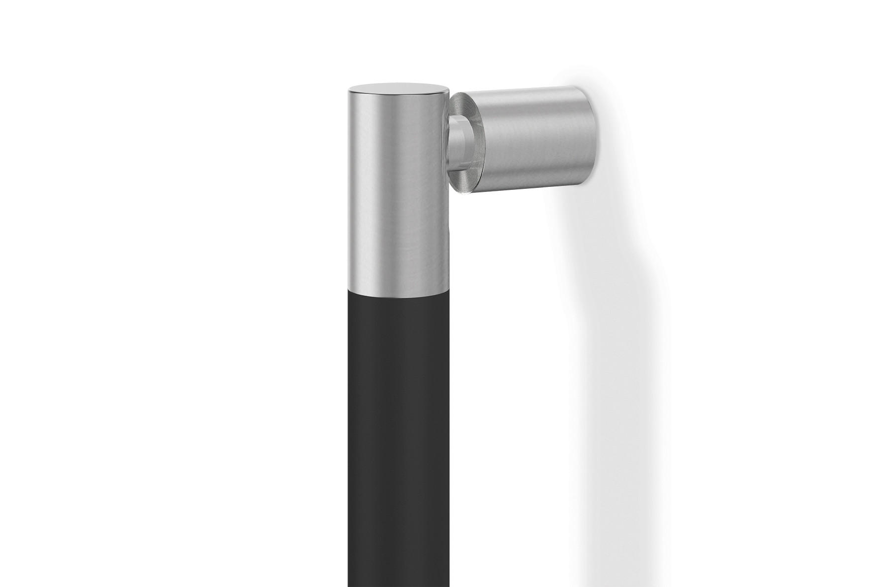 DUSCHABZIEHER - Edelstahlfarben, Basics, Kunststoff/Metall (32/120cm) - Zack