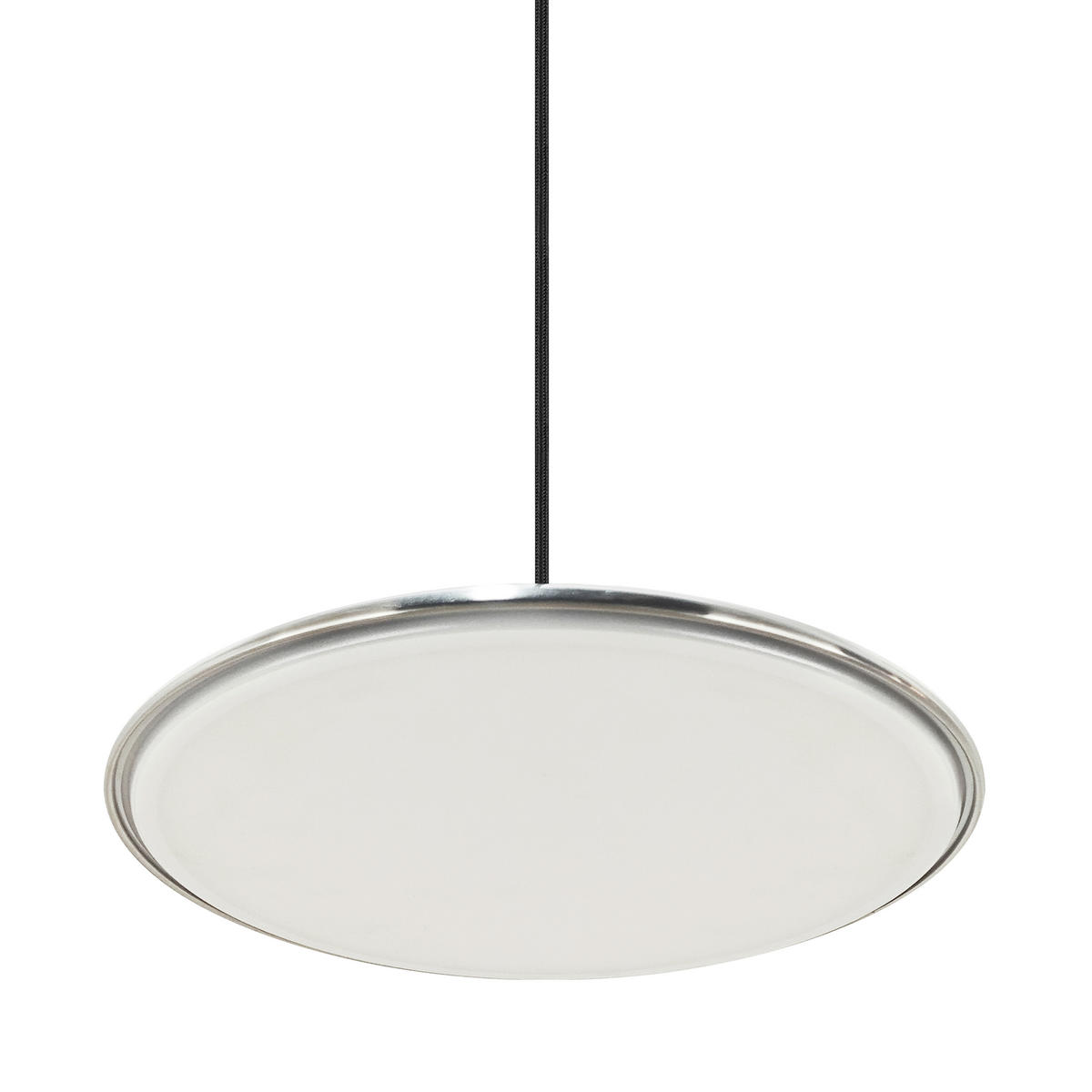 LED-HÄNGELEUCHTE 40/6 cm   - Edelstahlfarben, Design, Metall (40/6cm) - Nordlux