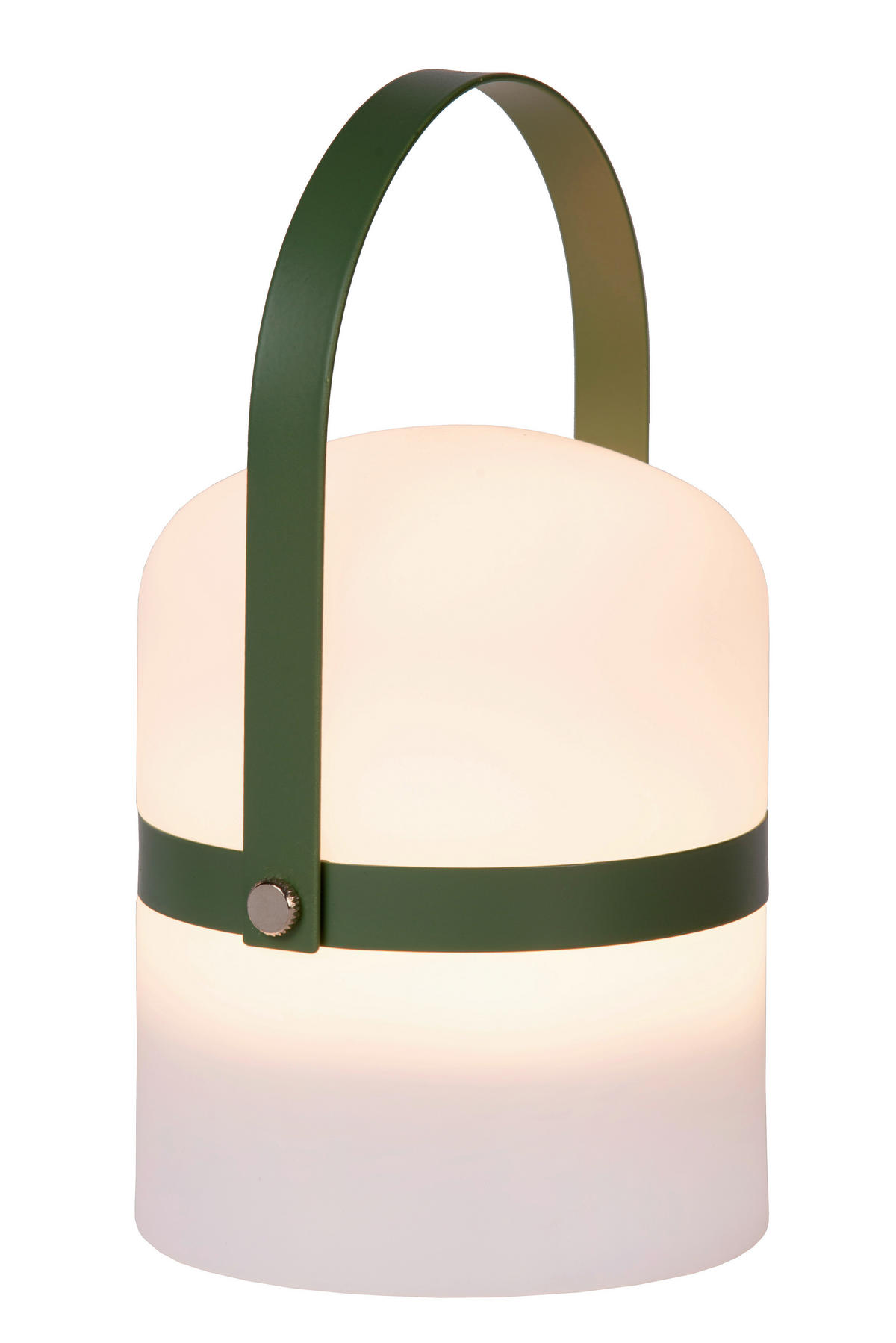 LED-AUßENLEUCHTE Little Joe 10/18.5 cm   - Weiß/Grün, Basics, Kunststoff (10/18.5cm) - Lucide