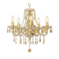 HÄNGELEUCHTE 48/150 cm    - Klar/Goldfarben, Konventionell, Kunststoff/Metall (48/150cm)