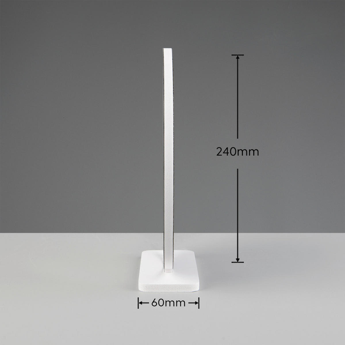 LED-DEKOLEUCHTE Football 23/24 cm  - Weiß, LIFESTYLE, Kunststoff/Metall (23/24cm) - Novel