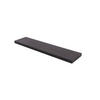 WANDBOARD in Schwarz  - Schwarz, Basics, Holzwerkstoff (100/23,5/3,8cm)