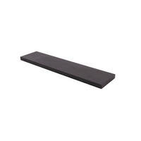 WANDBOARD in Schwarz  - Schwarz, Basics, Holzwerkstoff (100/23,5/3,8cm)