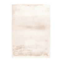 HOCHFLORTEPPICH 120/170 cm Elfenbein rechteckig  - Elfenbein, Basics, Textil (120/170cm) - Kayoom
