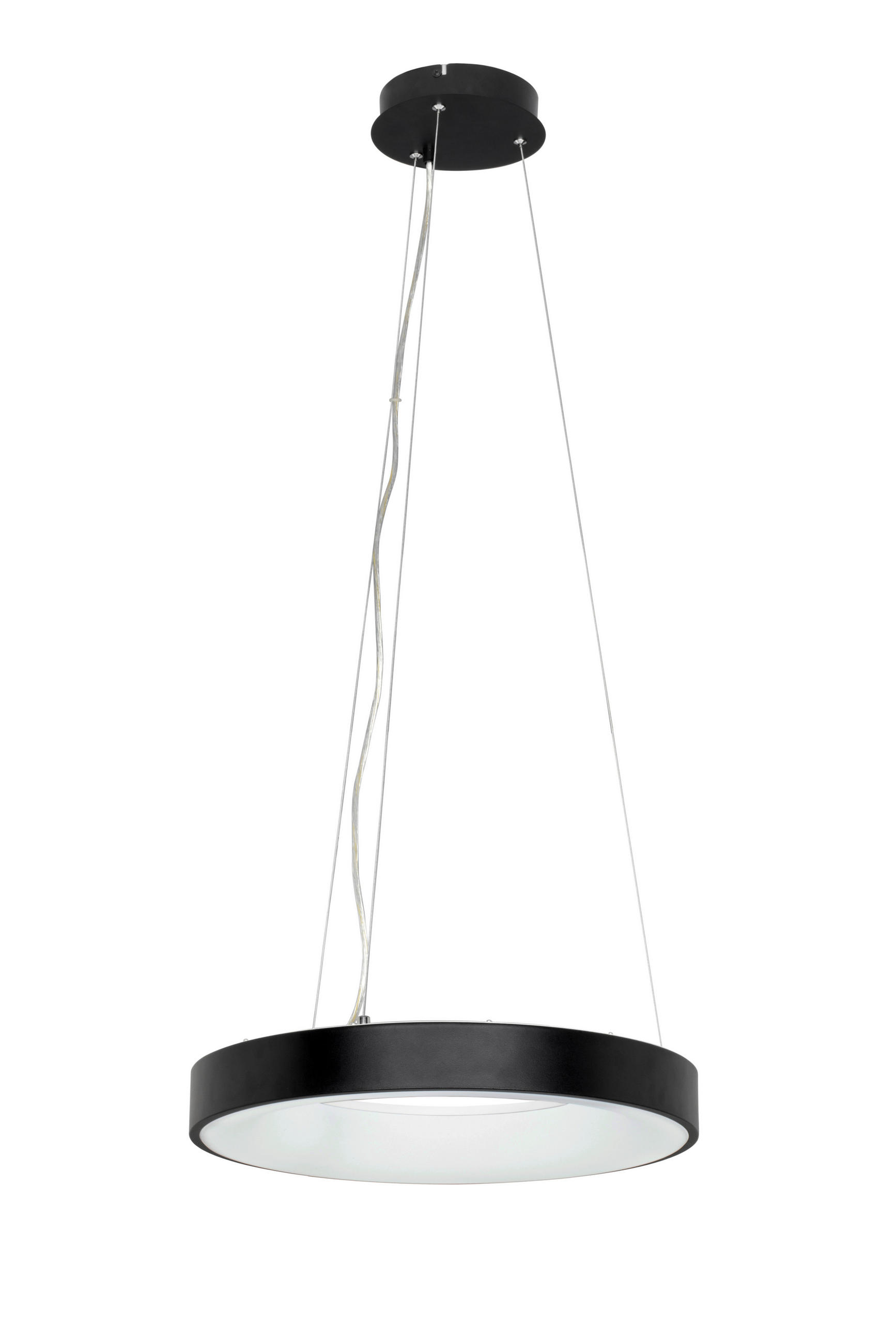 LED LUSTER  50/120 cm      - crna, Osnovno, metal/plastika (50/120cm) - Novel