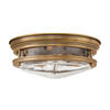 DECKENLEUCHTE  30.5/11.7 cm    - Bronzefarben, Lifestyle, Glas/Metall (30.5/11.7cm) - Elstead Lighting