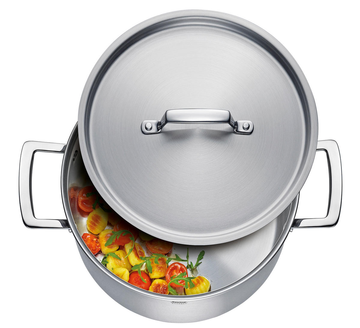 KOCHTOPFSET GOURMET  - Silberfarben, Basics, Metall - Spring