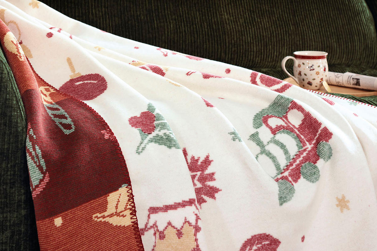 DOMÁCA DEKA, bavlna, 150/200 cm - viacfarebná, Basics, textil (150/200cm) - Villeroy & Boch