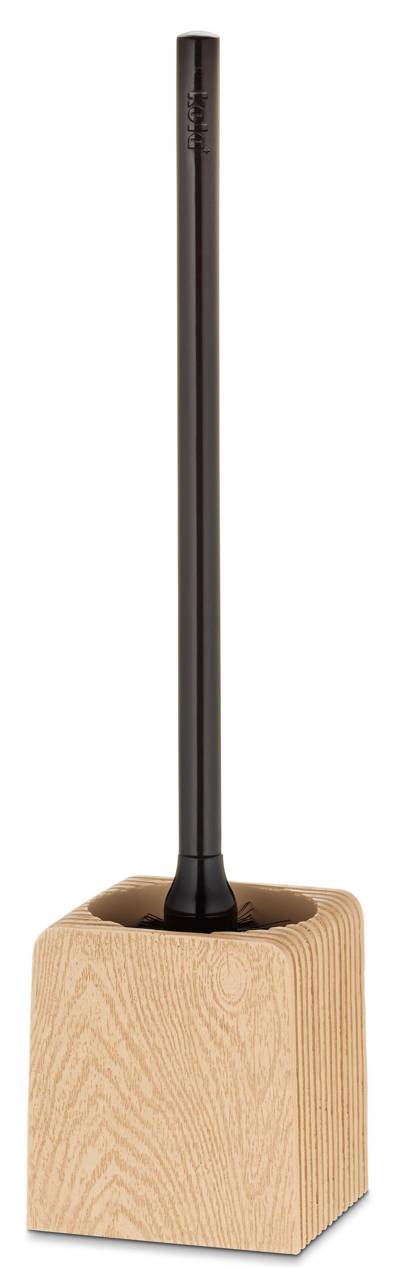 WC-BÜRSTENGARNITUR - Schwarz/Braun, Basics, Keramik/Kunststoff (10/9/44cm) - Kela