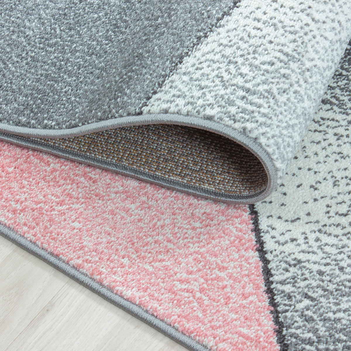 LÄUFER 80/250 cm Beta Pink  - Pink, Basics, Textil (80/250cm) - Novel