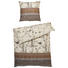 BETTWÄSCHE Braun, Creme 135/200 cm - Creme/Braun, Basics, Textil (135/200cm) - BASSETTI