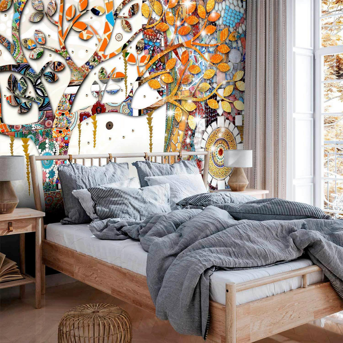 FOTOTAPET 250/175 cm  - multicolor, Lifestyle, textil (250/175cm) - artgeist