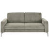 3-SITZER-SOFA Feincord Greige  - Chromfarben/Greige, Design, Textil/Metall (194/87/105cm) - Beldomo Style