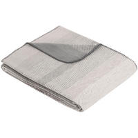 DOMÁCA DEKA, bavlna, 140/200 cm - sivá, Basics, textil (140/200cm) - Ibena