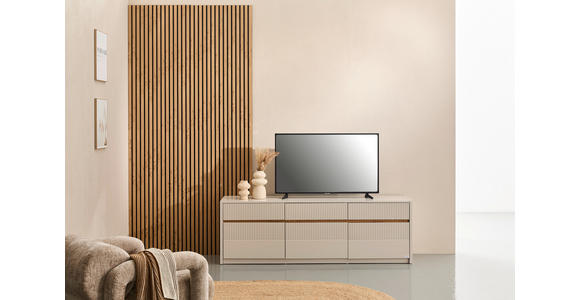 LOWBOARD  173/57/40 cm 3 Schublade(n) Typenauswahl, Beimöbel erhältlich, stehend  - Kaschmir/Eichefarben, Trend, Holzwerkstoff (173/57/40cm) - Xora