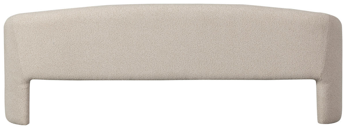 SITZBANK in Textil Beige  - Beige, Design, Textil (160/60/52cm) - Livetastic