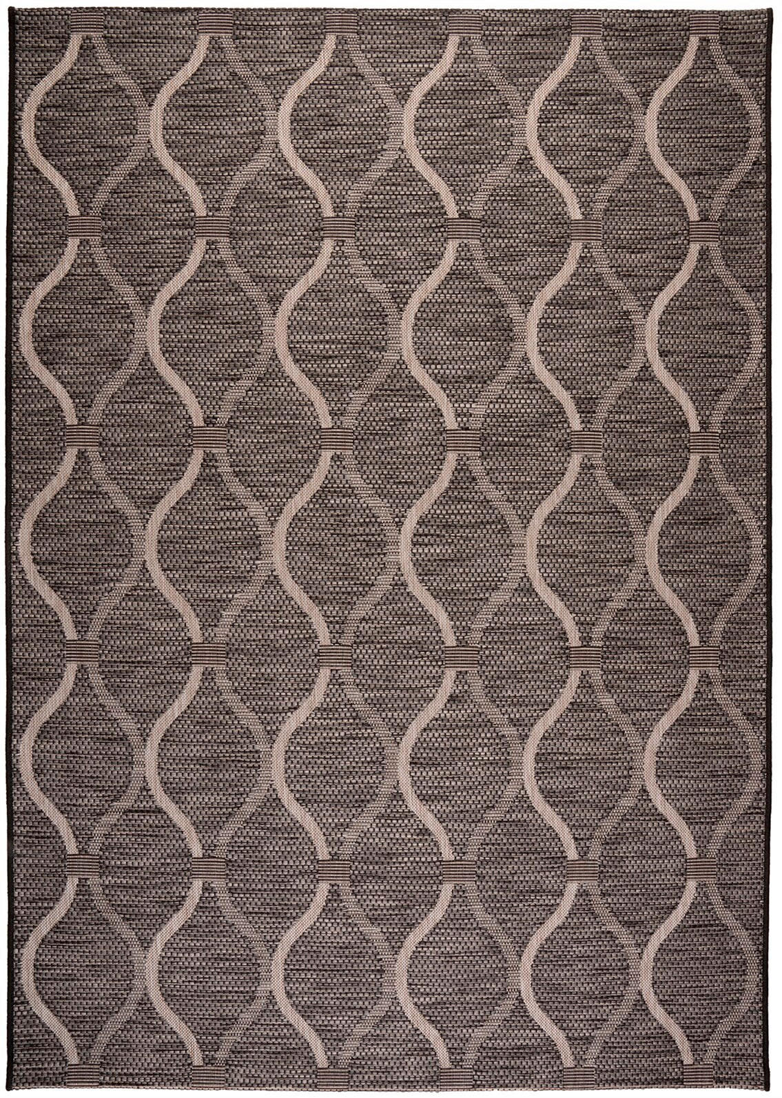 FLACHWEBETEPPICH 120/170 cm Grau  - Grau, Basics, Textil (120/170cm) - Kayoom