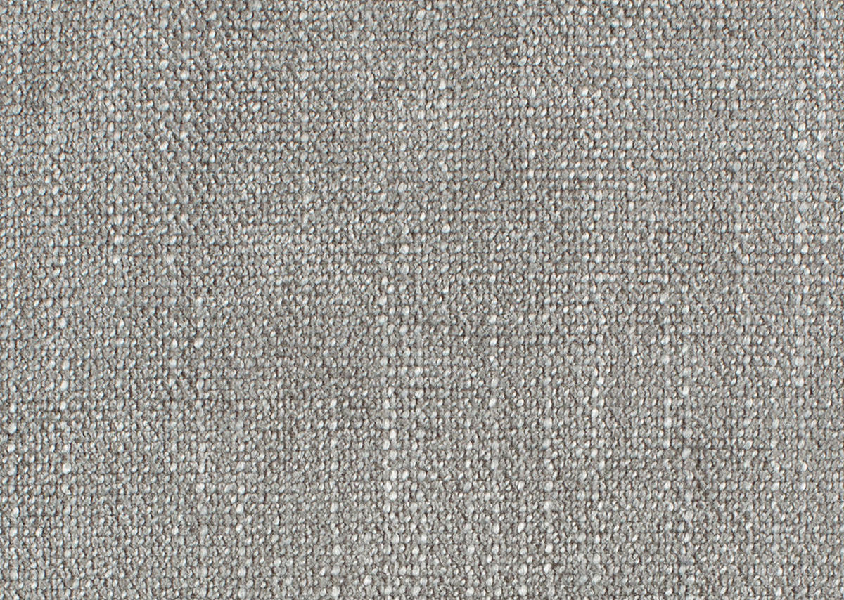 HOCKER Textil Hellgrau  - Hellgrau/Schwarz, Design, Textil/Metall (120/43/90cm) - Dieter Knoll