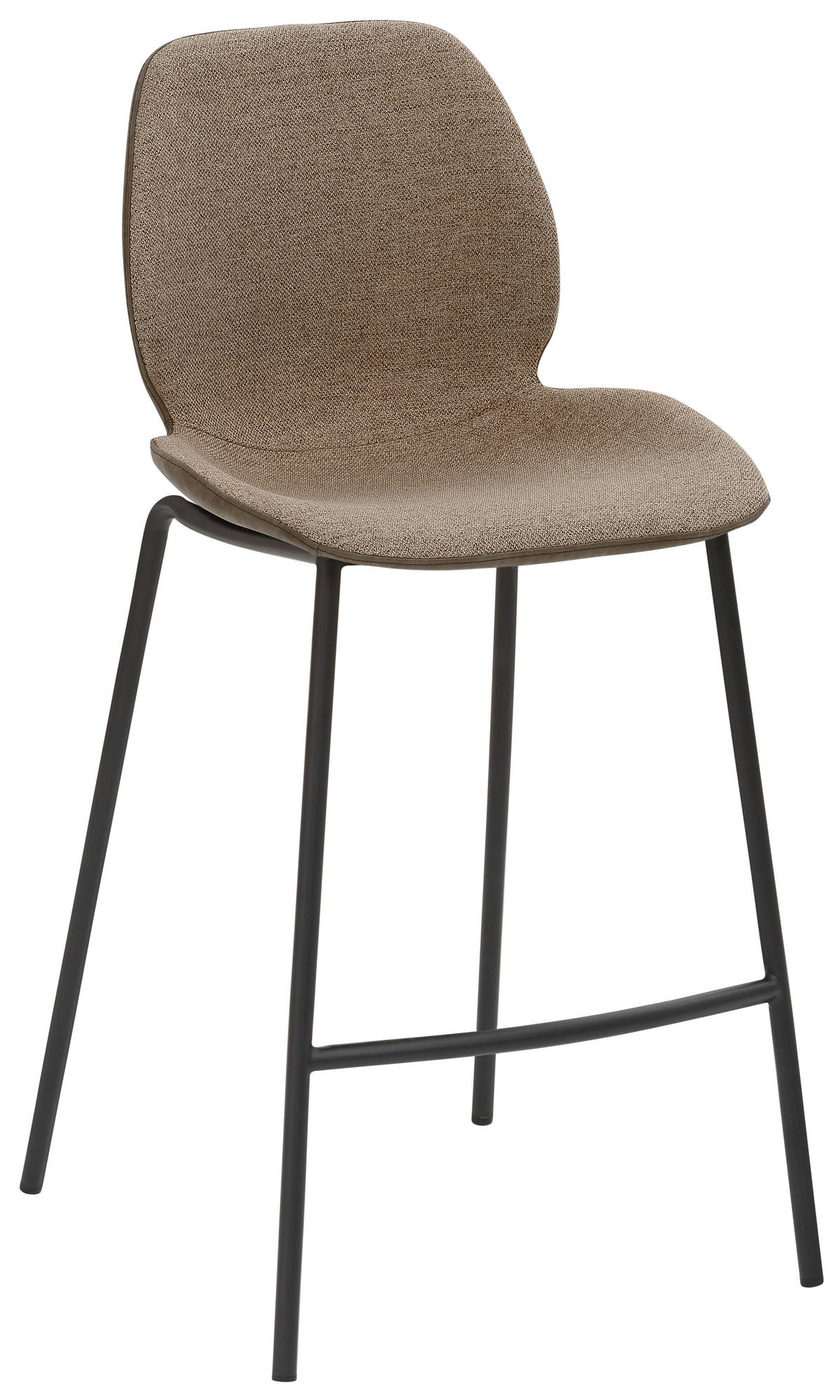 TRESENSTUHL in Schlammfarben, Sandfarben  - Sandfarben/Schlammfarben, KONVENTIONELL, Textil/Metall (49/97/53cm) - Livetastic
