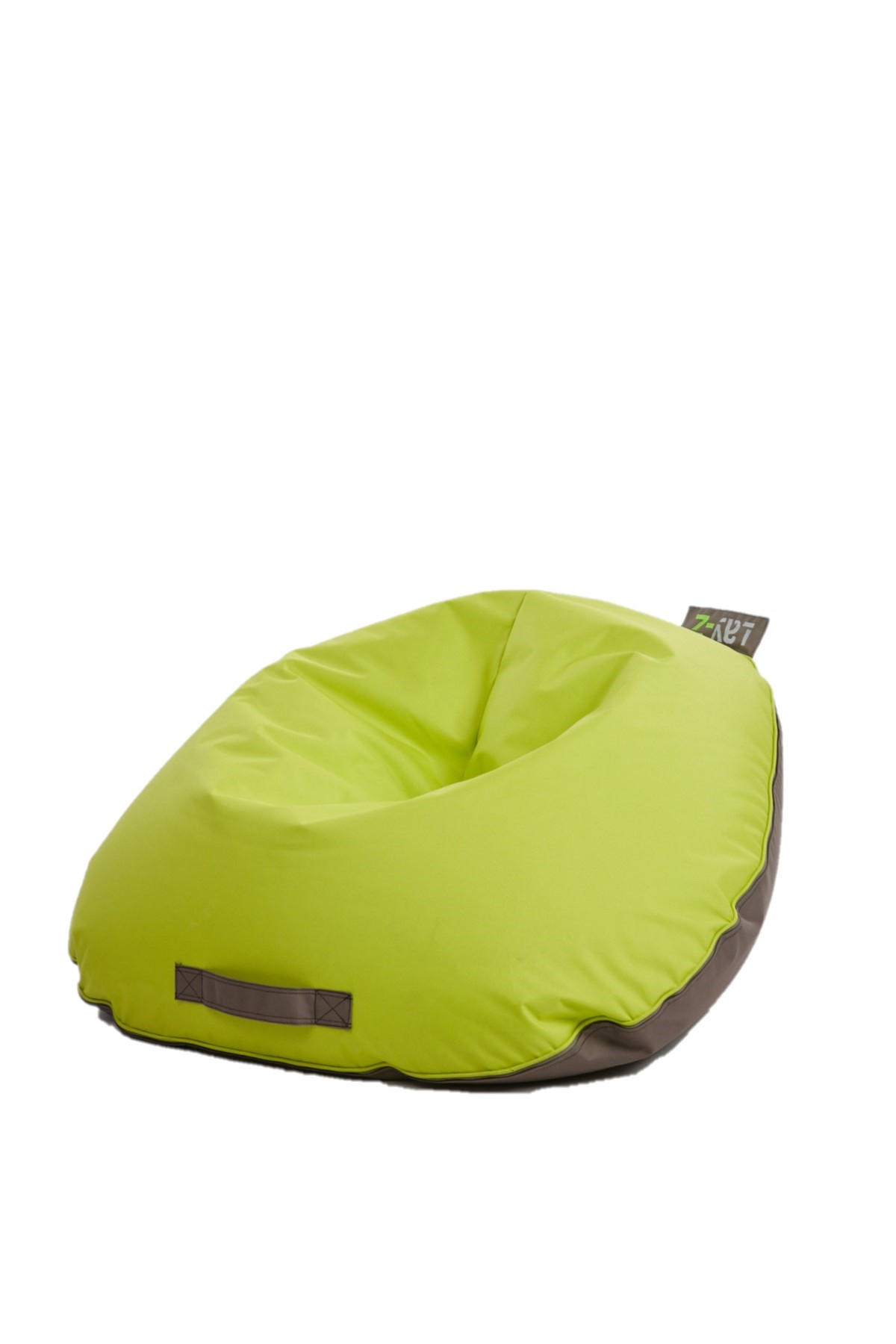 VREĆA ZA SJEDENJE tekstil  smeđa, zelena  - zelena/smeđa, Moderno, tekstil (125/125cm)