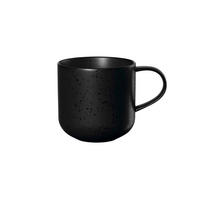 VELIKA ŠALICA ZA KAVU   400 ml  COPPA KURO  - crna, Design, keramika (9,2/9,5cm) - ASA