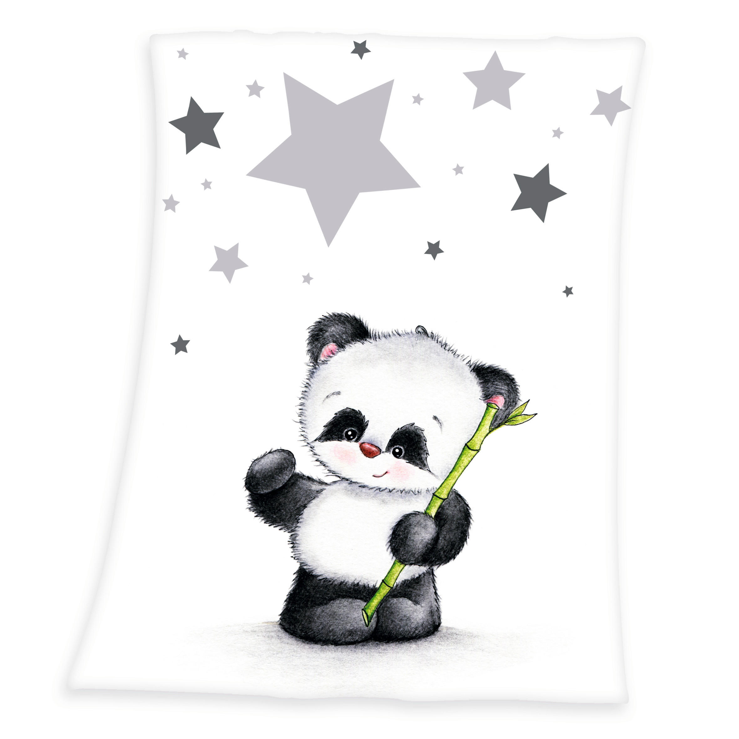 SCHMUSEDECKE Panda  75/100 cm  - Basics, Textil (75/100cm) - baby best