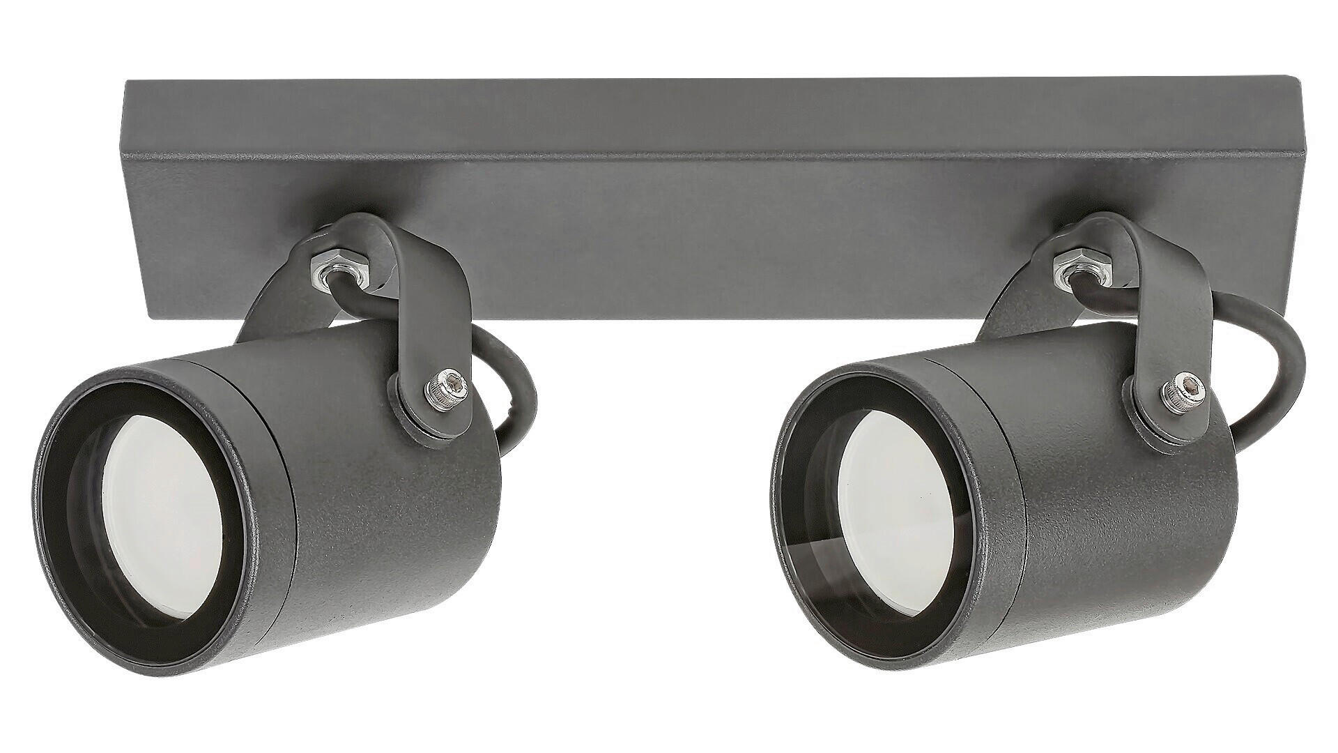 ZIDNA SVJETILJKA VANJSKA Elva  - prozirno/antracit, Trend, staklo/metal (30/10/16cm)