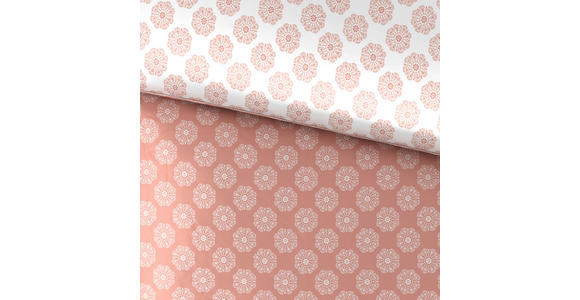 WENDEBETTWÄSCHE 140/200 cm  - Rosa, KONVENTIONELL, Textil (140/200cm) - Esposa