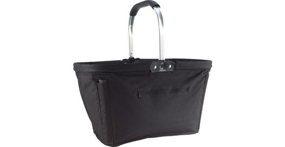 EINKAUFSKORB - Rot/Schwarz, Basics, Kunststoff/Metall (50/27/27cm) - Boxxx